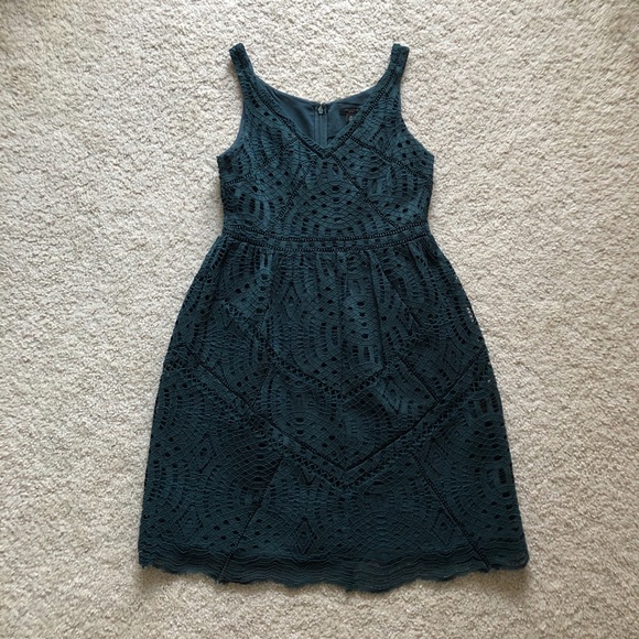 Ann Taylor | Dresses | Ann Taylor Lace Flare Dress | Poshmark